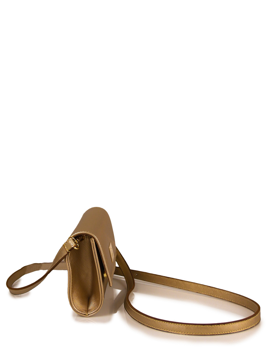 Γυναικεία τσάντα flap Elektra SS21 Χρυσό - Hunter Accessories