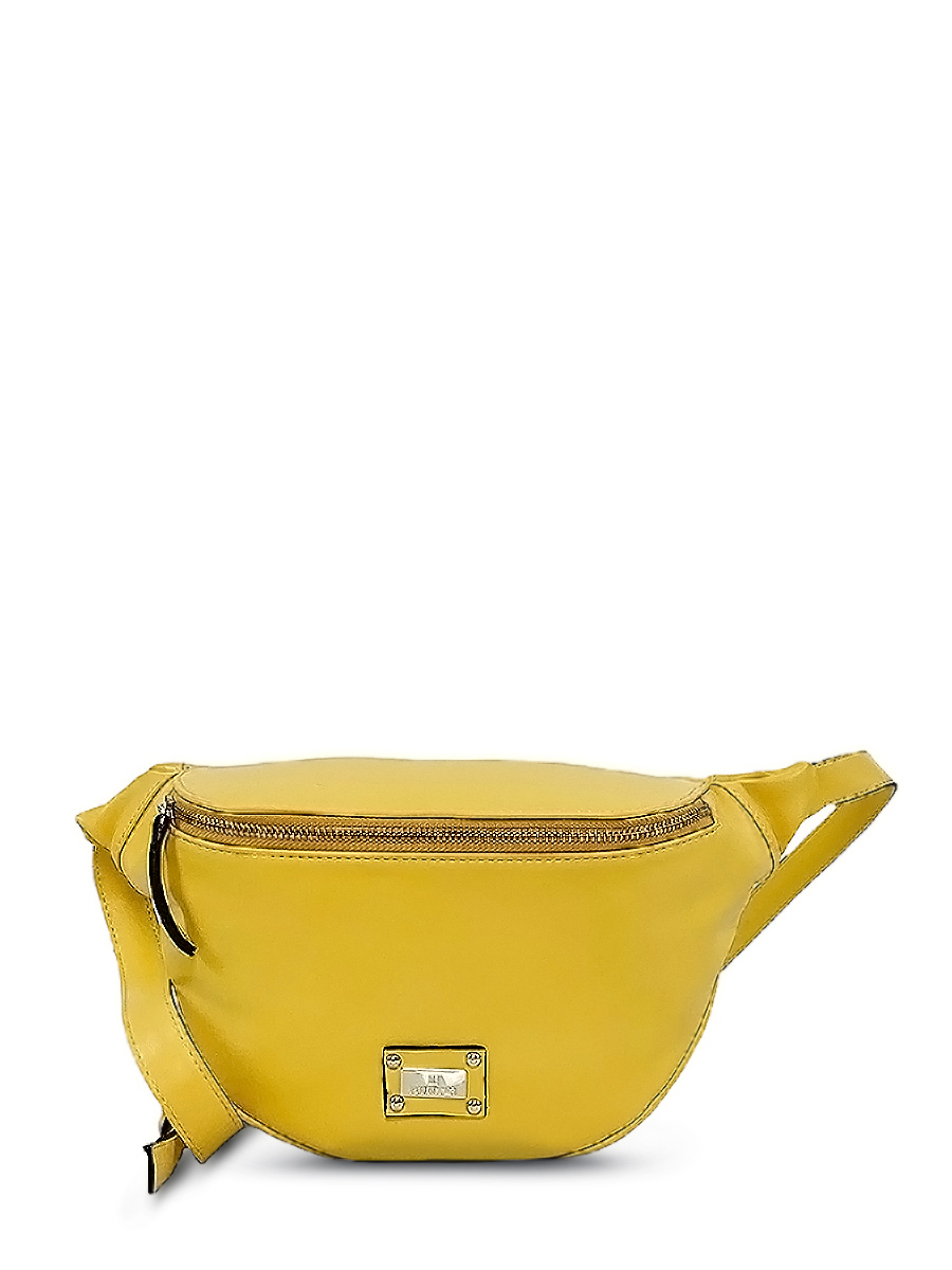 Γυναικεία τσάντα μέσης Plain Κίτρινο
