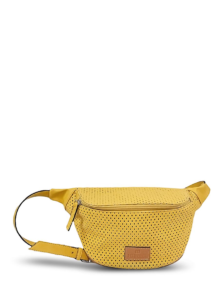 Γυναικεία τσάντα μέσης Lasercut Κίτρινο
