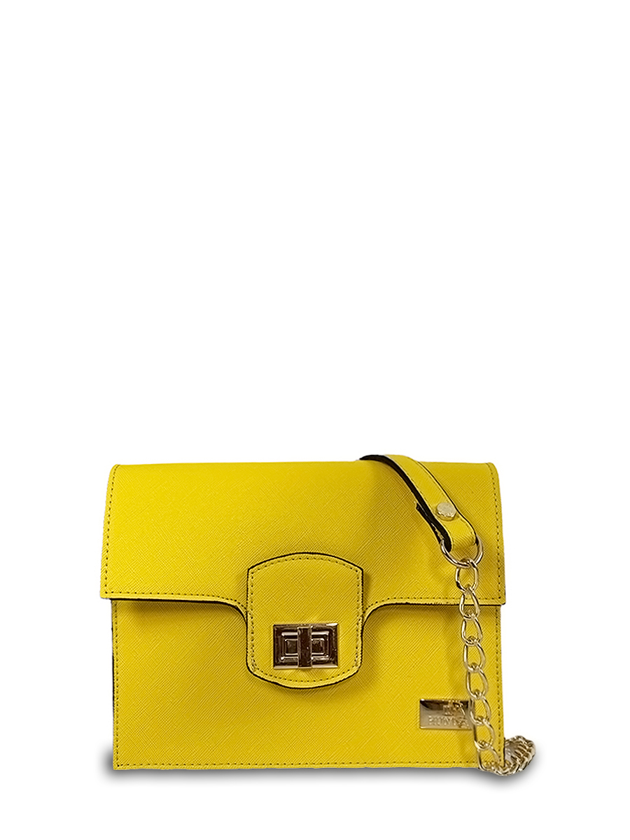 Γυναικεία τσάντα clutch Evening Κίτρινο