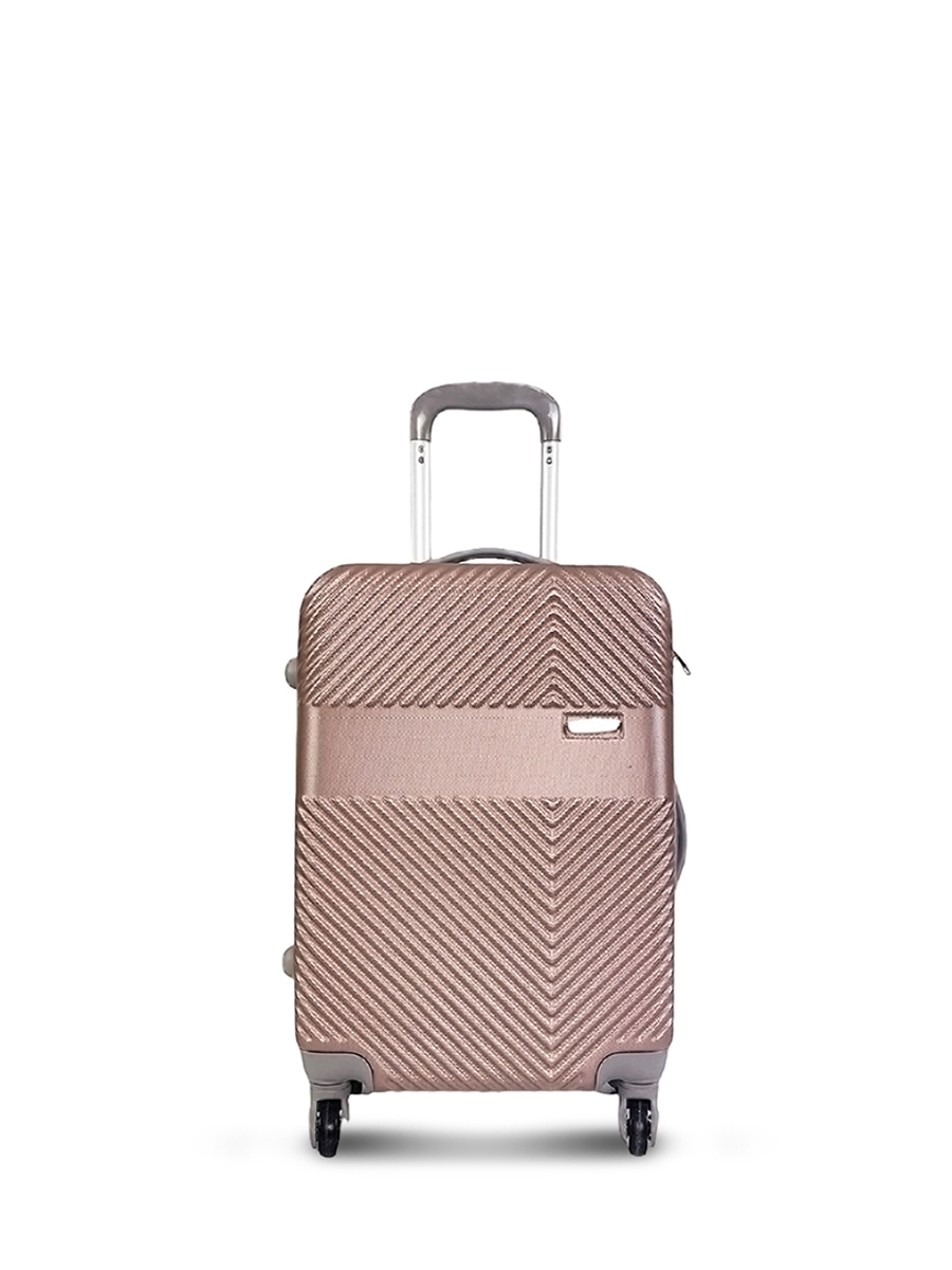 Βαλίτσα καμπίνας ABS Ροζ-Χρυσό
