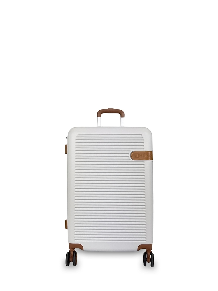 Βαλίτσα μεσαία ABS Rhodes Λευκό