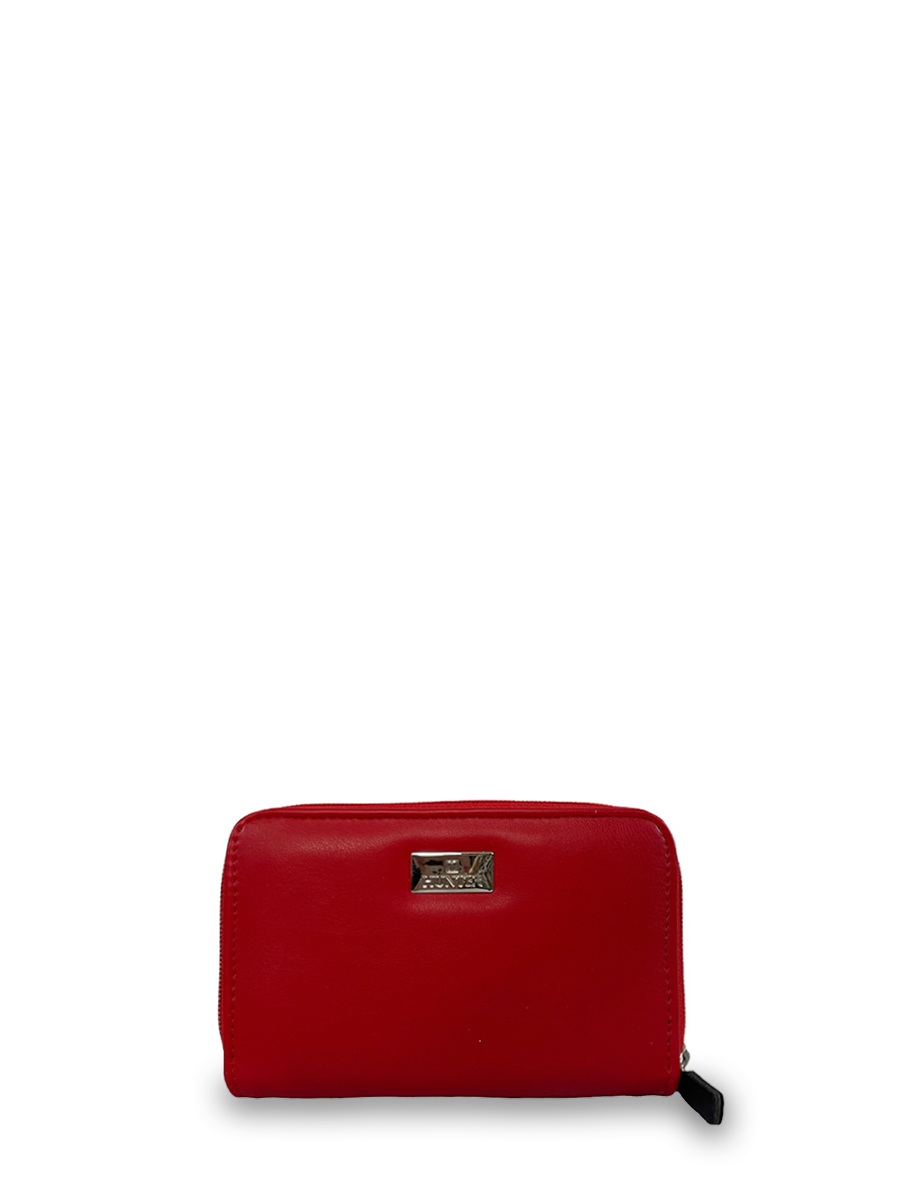 Γυναικείο πορτοφόλι extra Plain Κόκκινο Πολύχρωμο
