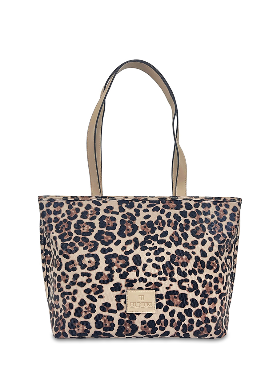 Γυναικεία τσάντα ώμου Leopard Μπεζ