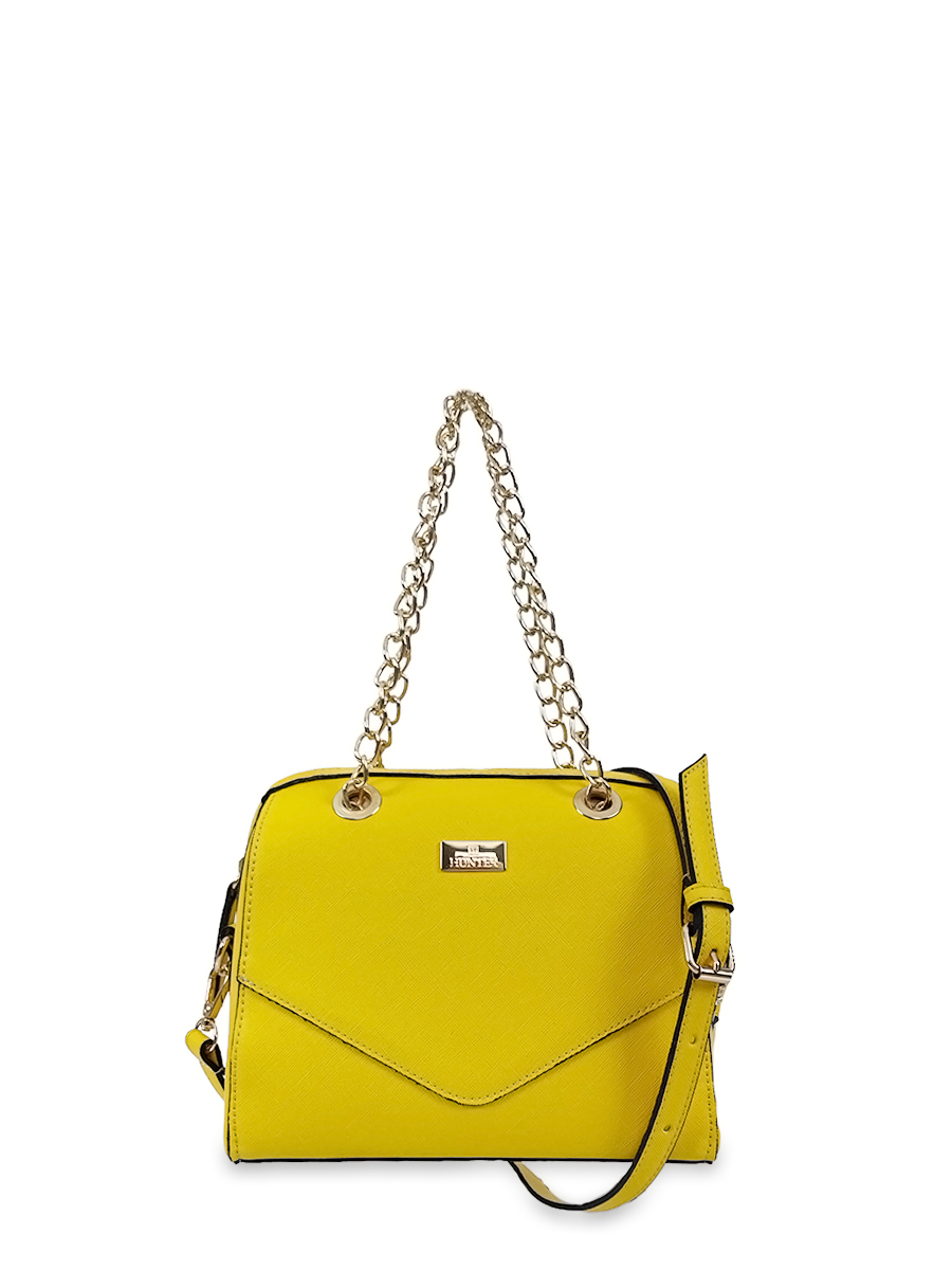 Γυναικεία τσάντα barrel Fabulous Κίτρινο
