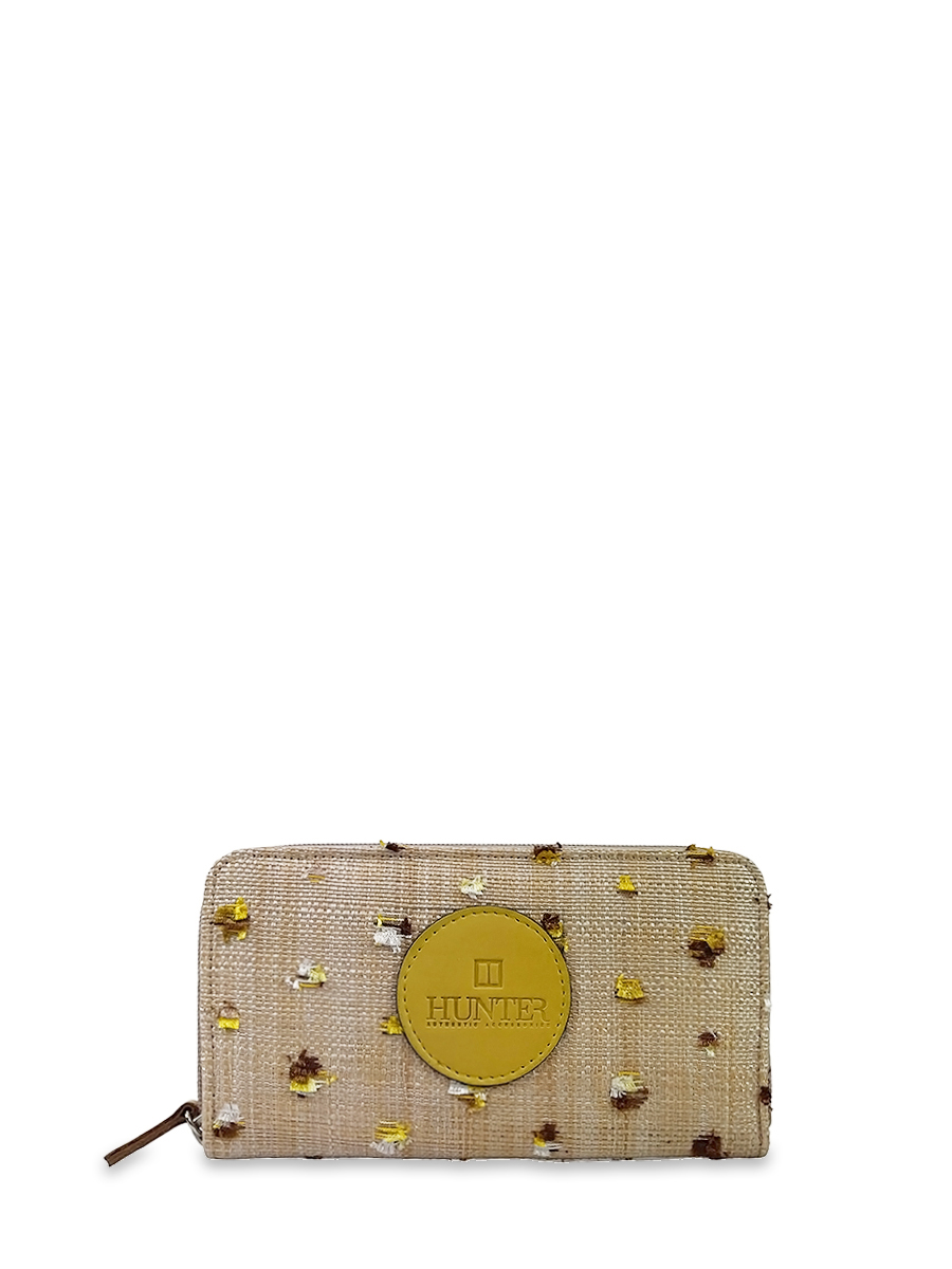 Γυναικείο πορτοφόλι Dot Κίτρινο