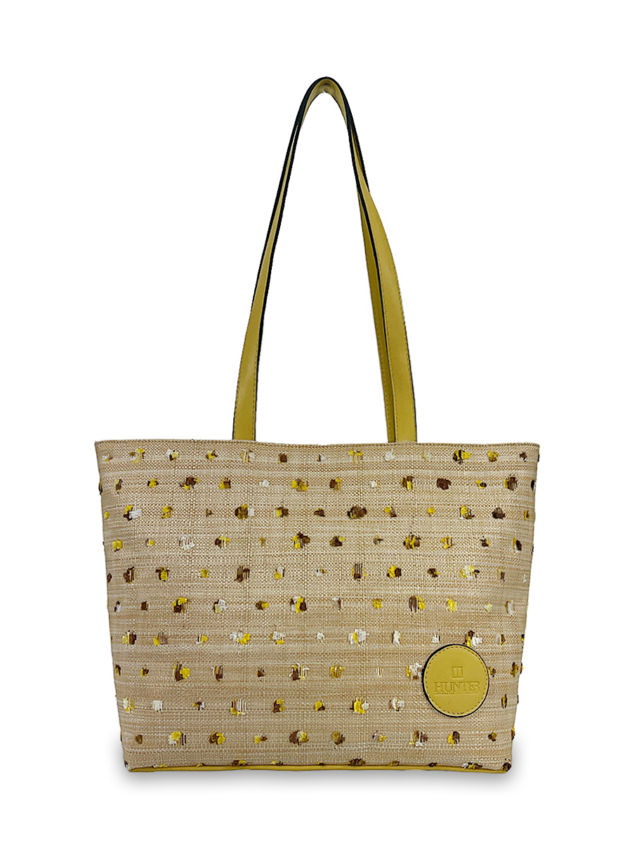 Γυναικεία τσάντα ώμου Dot Κίτρινο