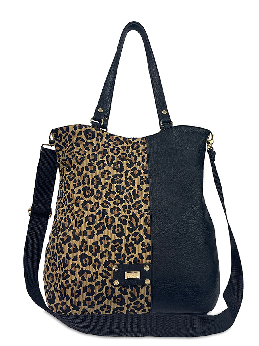 Γυναικεία τσάντα ώμου Jungle Leopard Κάμελ